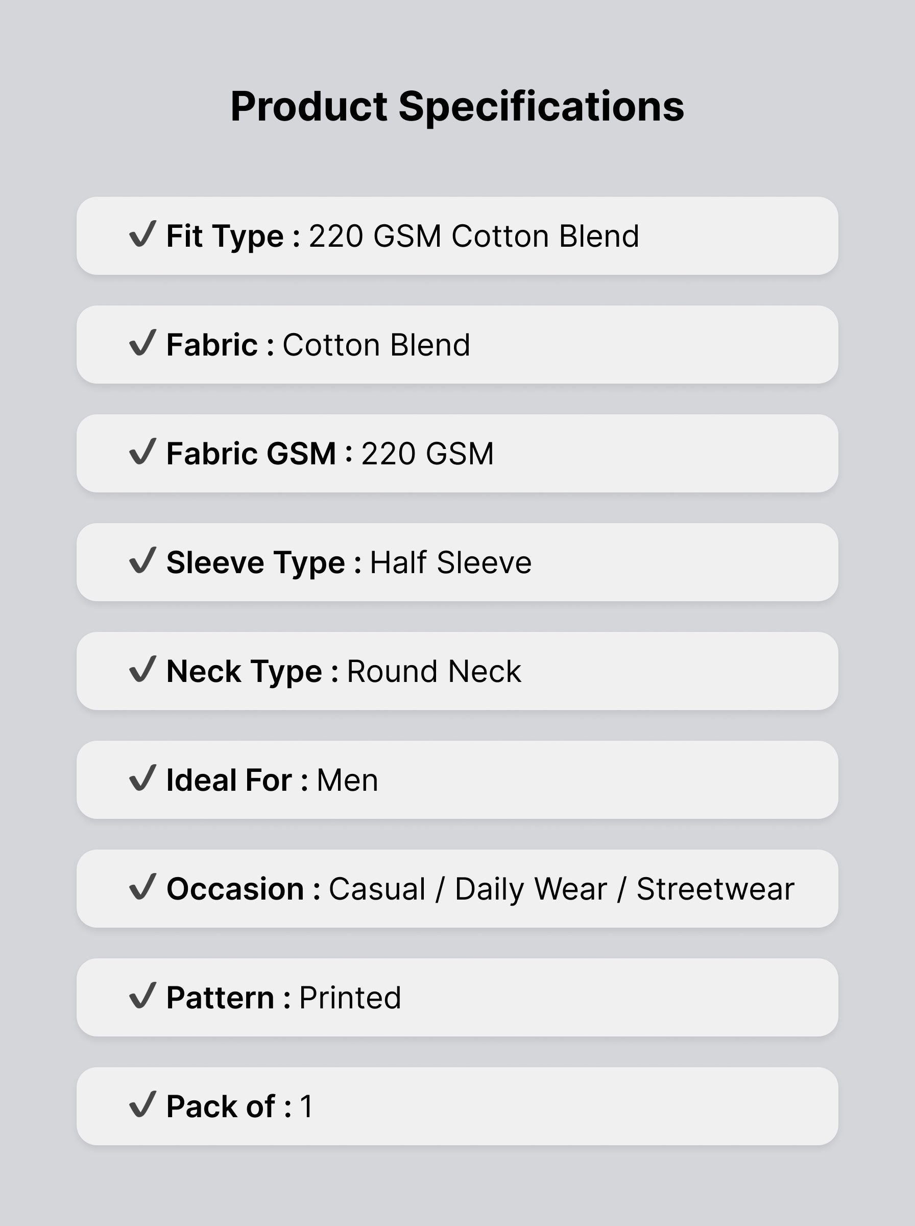 Thor, Black T-Shirt | Down Shoulder 220 GSM Cotton Blend